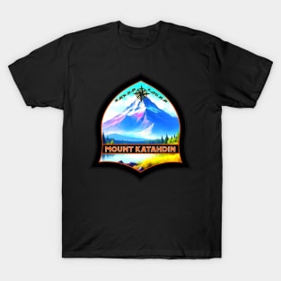 Mount Katahdin In Maine T-Shirt